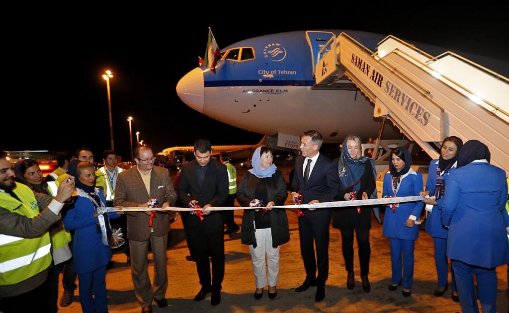 KLM terug in Teheran - Iran