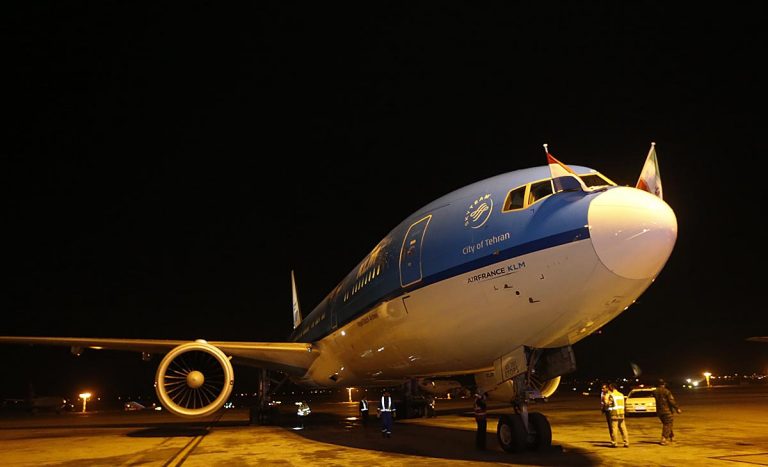 KLM terug in Teheran - Iran