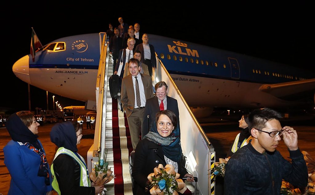 KLM terug in Teheran - Iran