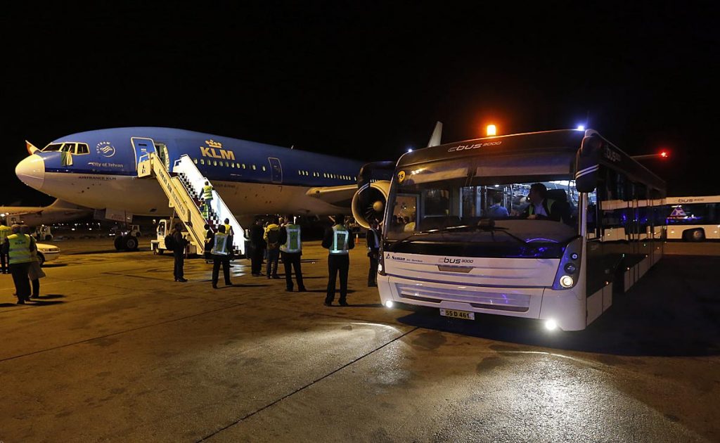 KLM terug in Teheran - Iran