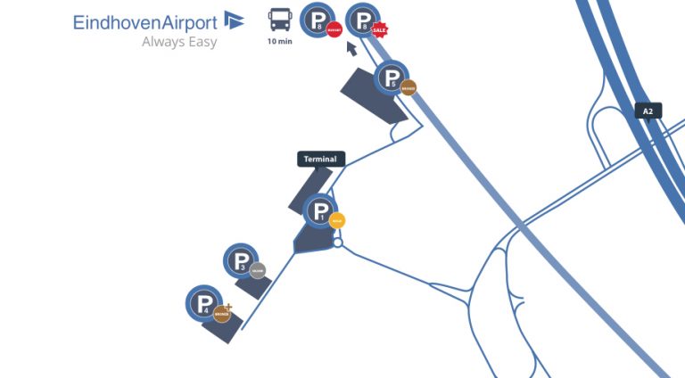 Parkeren op Eindhoven Airport