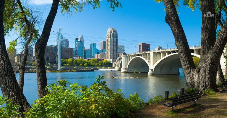 KLM naar Minneapolis