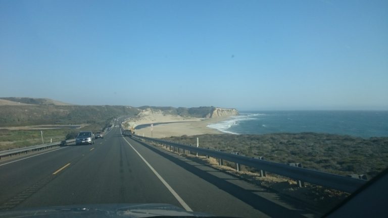 De mooie rit van San Francisco naar Monterey