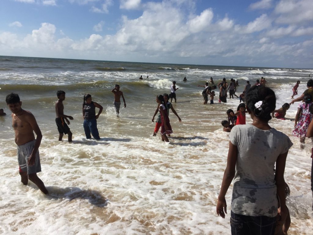 Beach fun at Negombo Beach - Sri Lanka