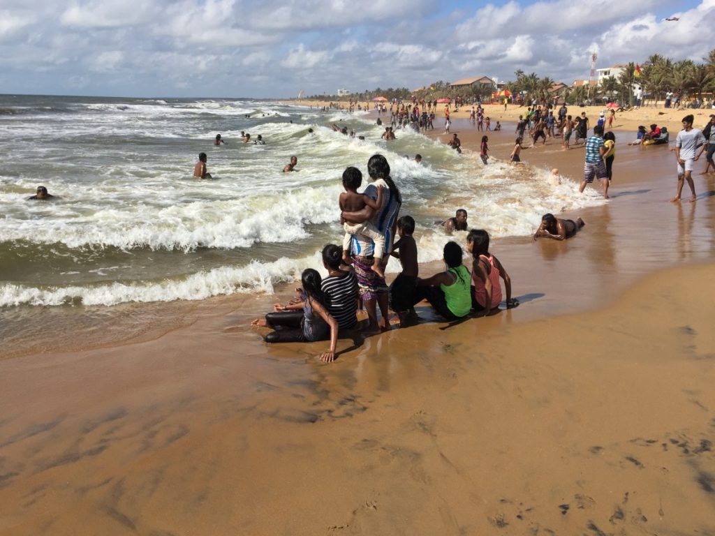 Beach fun at Negombo Beach - Sri Lanka