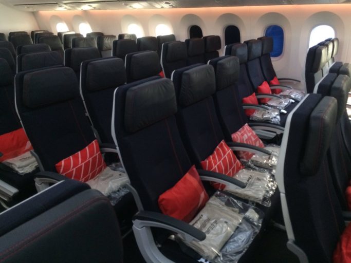 Air France 787 Dreamliner Economy