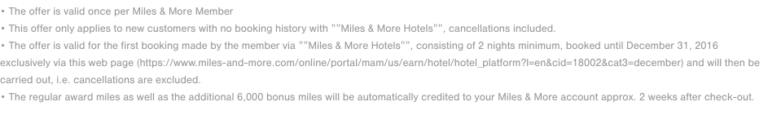 miles & more hotels