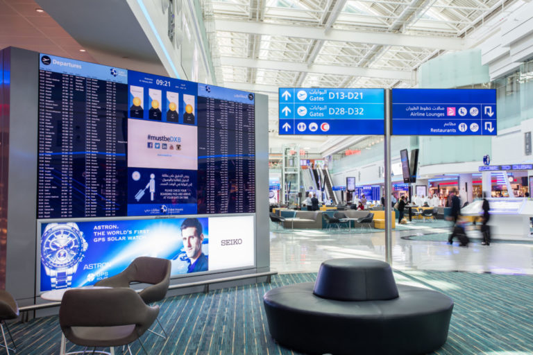 gratis wifi op Dubai Airport