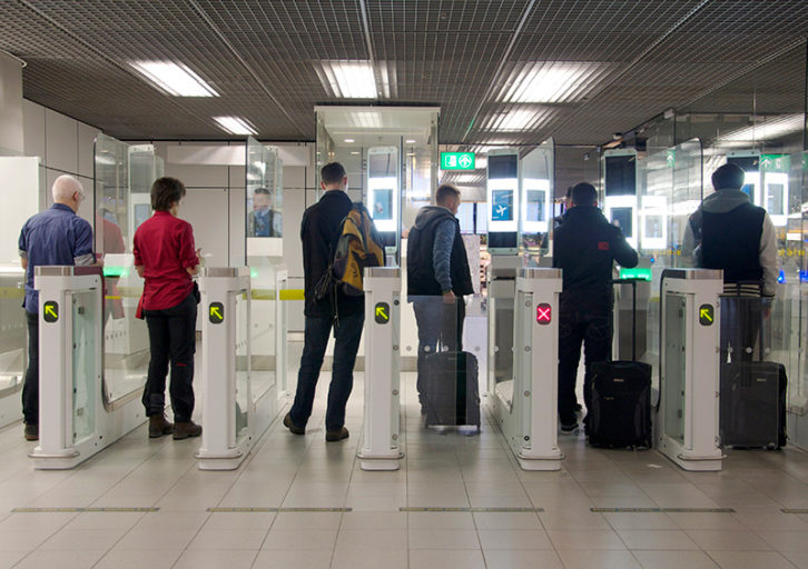 automatische paspoortcontrole schiphol