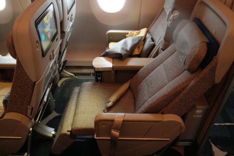 China Airlines A350 premium economy class