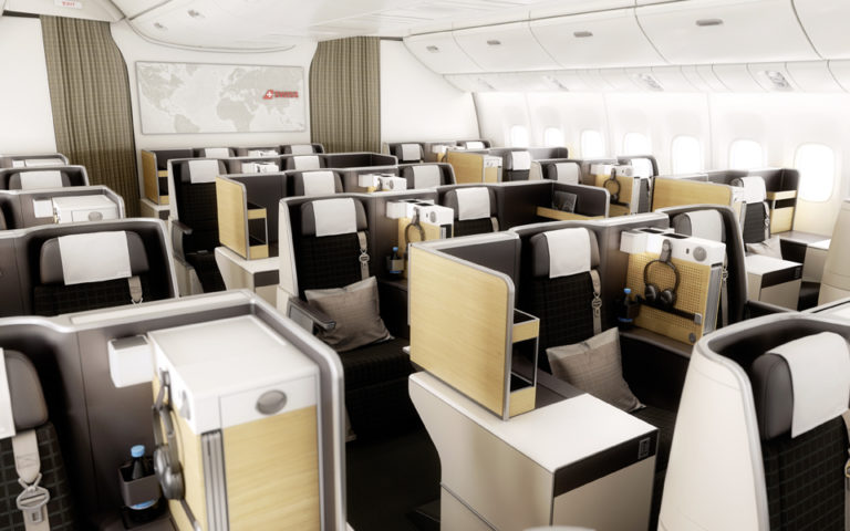 swiss business class deals