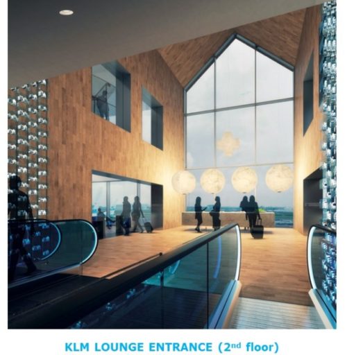 verbouwing KLM Crown Lounge