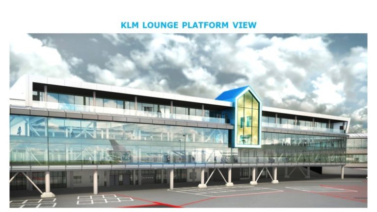 verbouwing KLM Crown Lounge