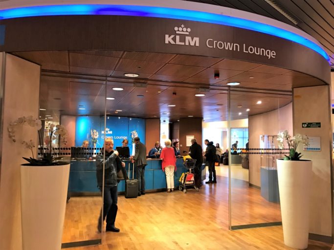 KLM crowne lounge