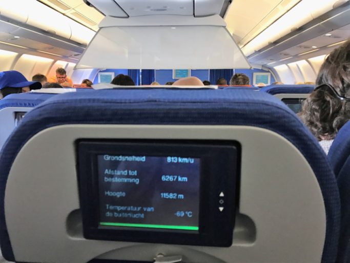 KLM economy