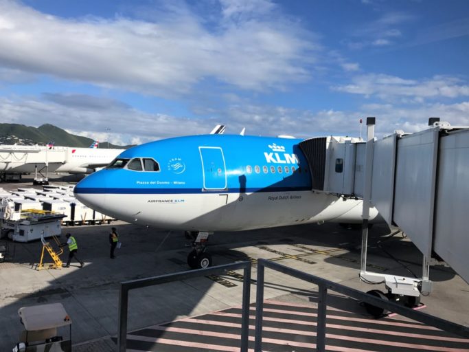 KLM economy