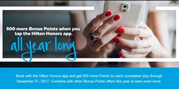 Hilton Bonus App 2017