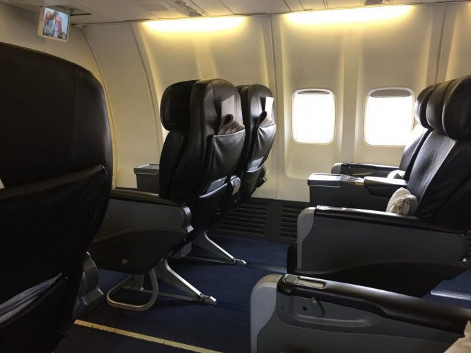 Malaysia Airlines B737 business class