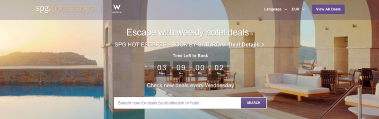 spg hot escapes