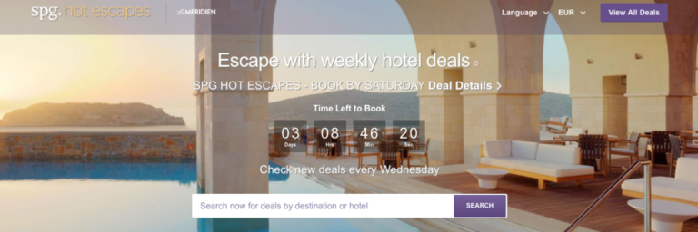 spg hot escapes