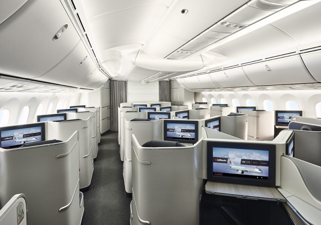 Air Canada 787 Dreamliner Business Class