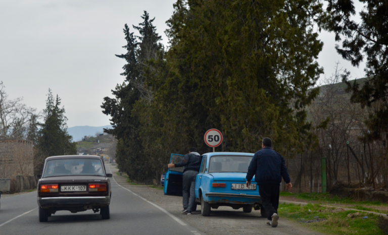 Tbilisi, Georgie, Kutaisi, stedentrip