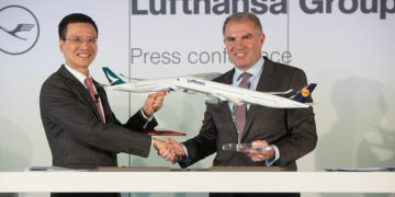 Lufthansa & Cathay Pacific samenwerking