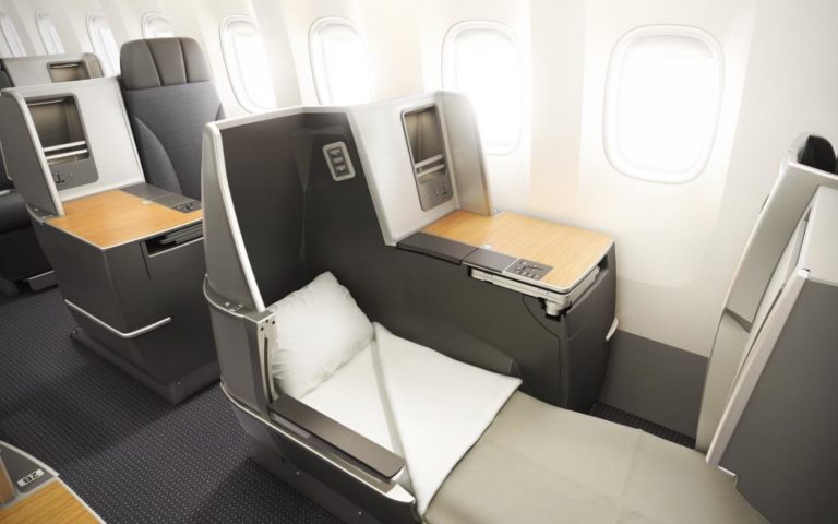 American AIrlines 767 business class