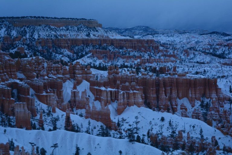 Zonsondergang, Bryce Canyon, Las Vegas, road trip, Amerika, National Park, nationale parken