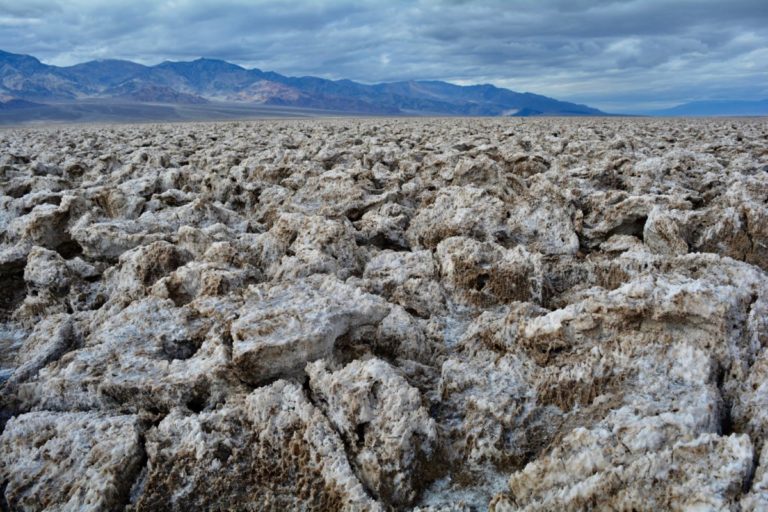 National park, nationale parken, Devil's Golf Course, Death Valley, Las Vegas, road trip