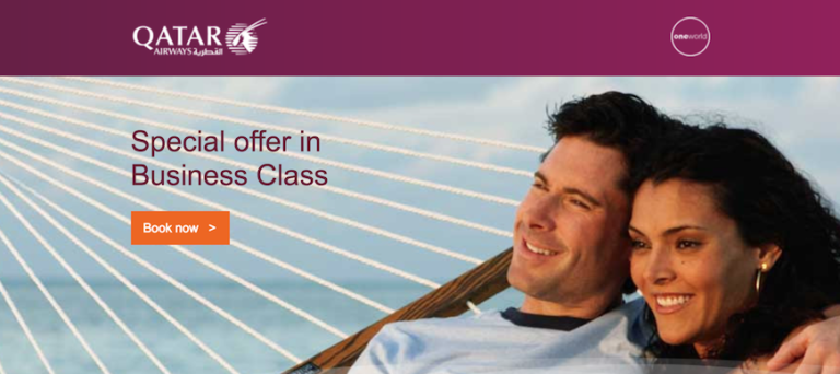 Qatar Airways Business Class Sale April 2017