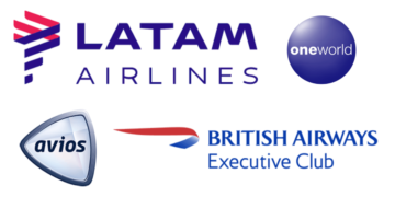 avios, british airways, ba, executive club, Amerika, Zuid-Amerika