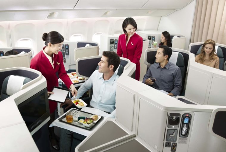 Cathay Pacific Business Class