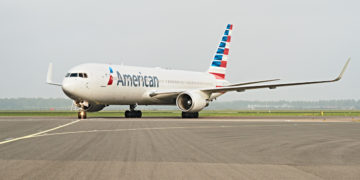 American Airlines 767 Amsterdam Dallas