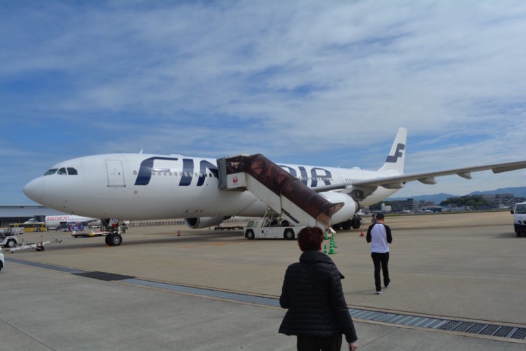 Finnair, economy class, review, Japan, Fukuoka, Helsinki