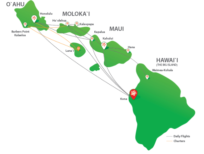 Hawaii, inter island flights, tips, Hawaiian Airlines, Mokulele Airlines, Island Air