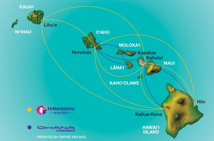 Hawaii, inter island flights, tips, Hawaiian Airlines, Mokulele Airlines, Island Air