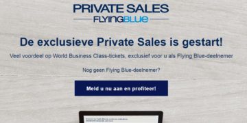 Flying Blue Private Sale