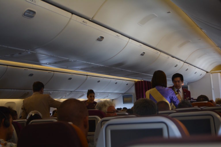 Thai Airways, Review, Brussel, Bangkok, Sydney, Economy Class