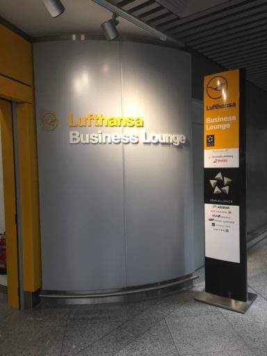 Lufthansa lounge