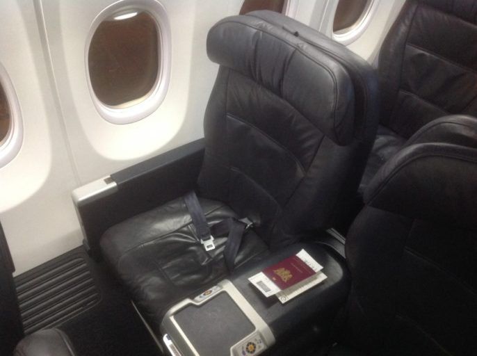 United Airlines, Business Class, 737-900