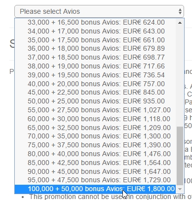 avios kopen 50 procent bonus maximaal.png