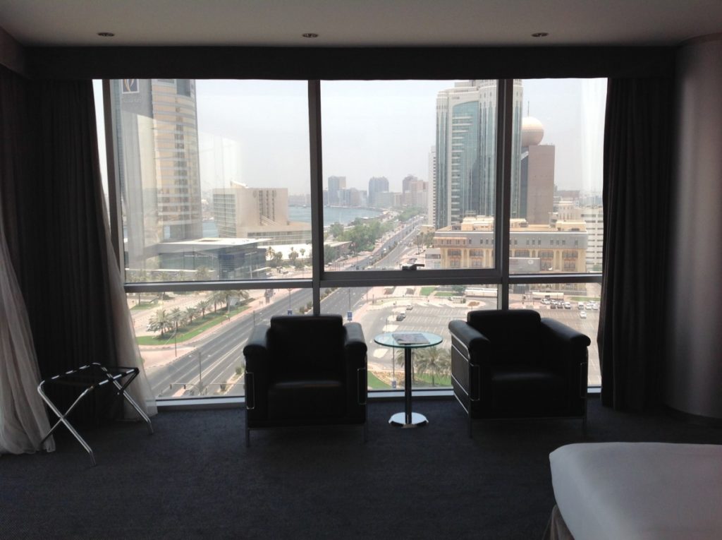 Corner Room, Hilton, Dubai, Uitzicht, Upgrade, Diamond