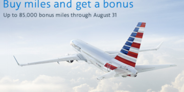 american airlines bonus miles