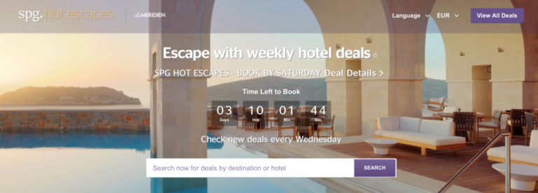 spg hot escapes