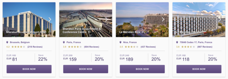 spg hot escapes