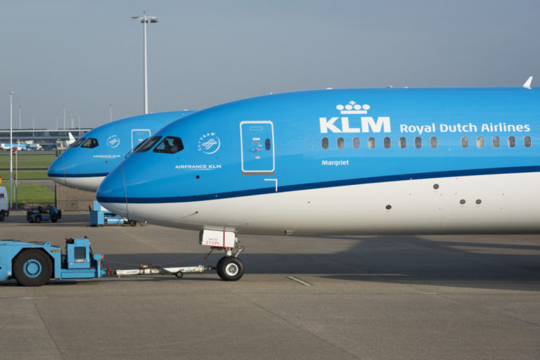 KLM 787 dreamliner