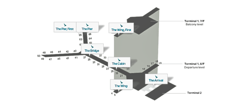 Cathay Pacific Hong Kong lounges