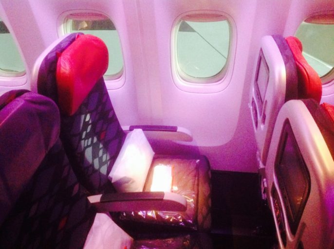 Virgin Australia, Economy, Stoel