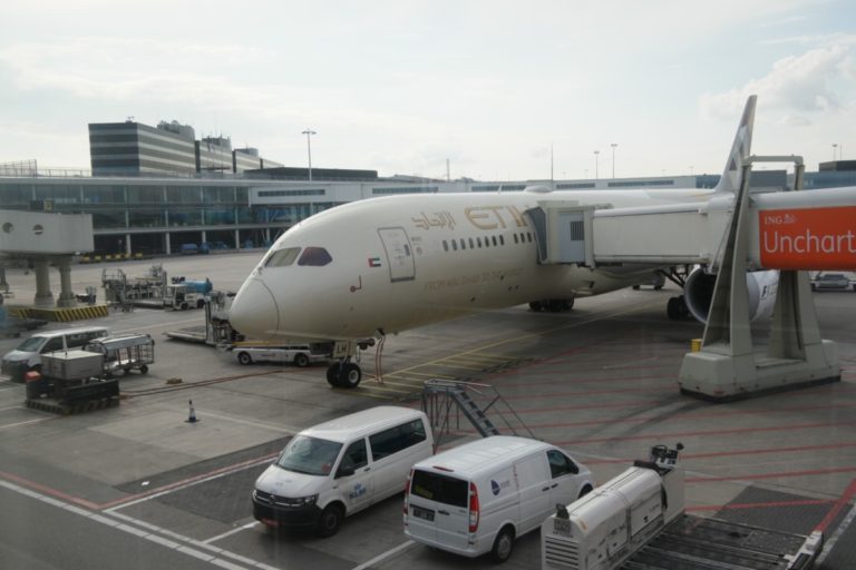 Etihad Boeing 787-9 Dreamliner Amsterdam